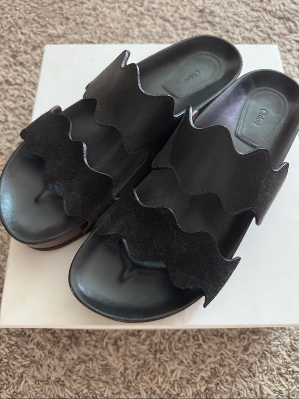 Chloe Lauren Leather Sandals